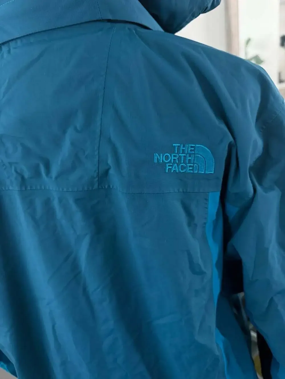 The North Face teal blue